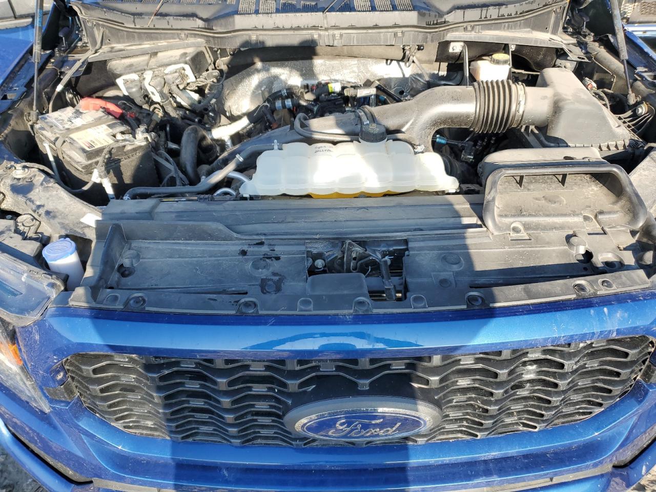 2023 Ford F-150 VIN 1FTEX1EP3PKD55112 Copart auction photo, all over damage thumbnail 12