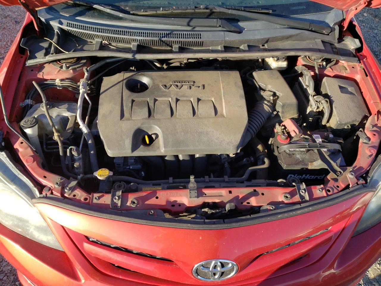 2012 Toyota Corolla VIN 2T1BU4EE3CC913466 Copart auction photo, mechanical / minor dent/scratches damage thumbnail 11
