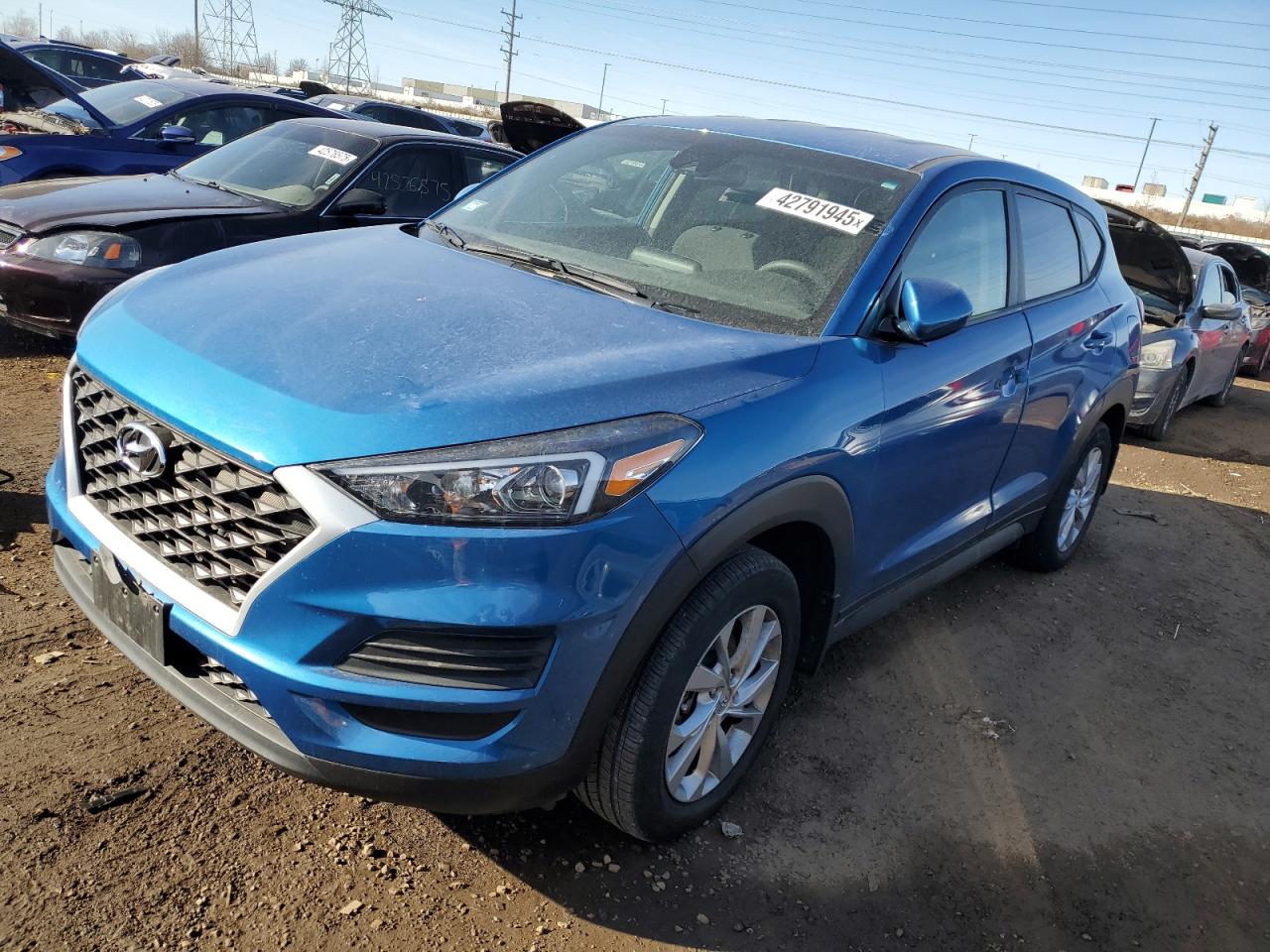2021 Hyundai Tucson VIN KM8J2CA41MU287960