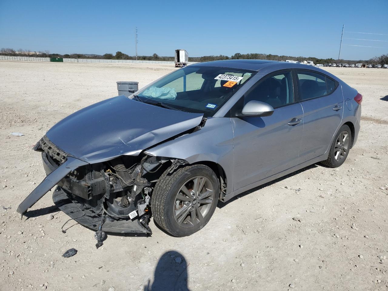 2017 Hyundai Elantra VIN 5NPD84LF1HH161439