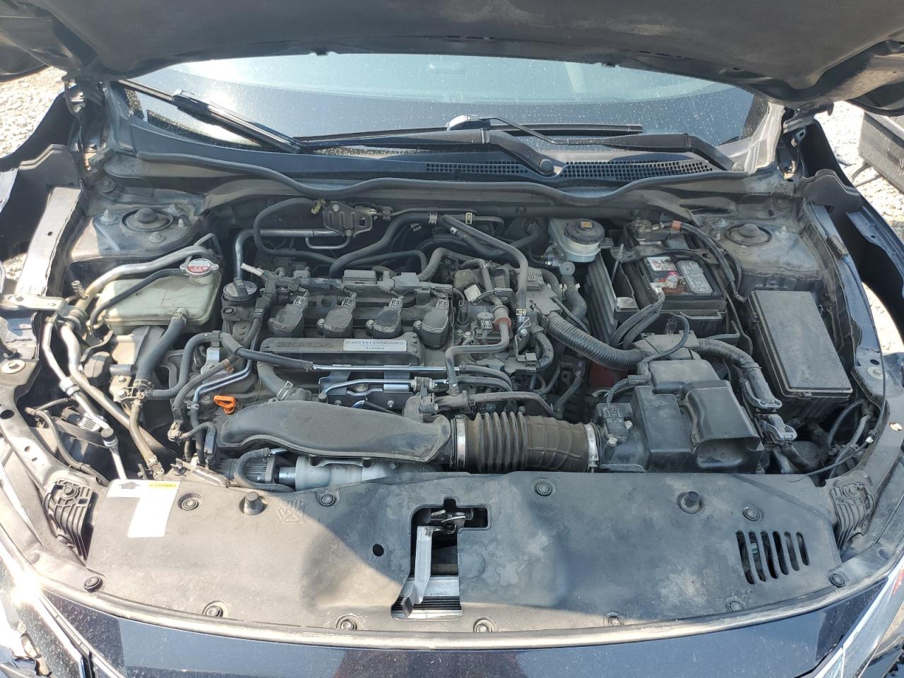 2018 Honda Civic VIN JHMFC1F3XJX021664 Copart auction photo, front end damage thumbnail 11