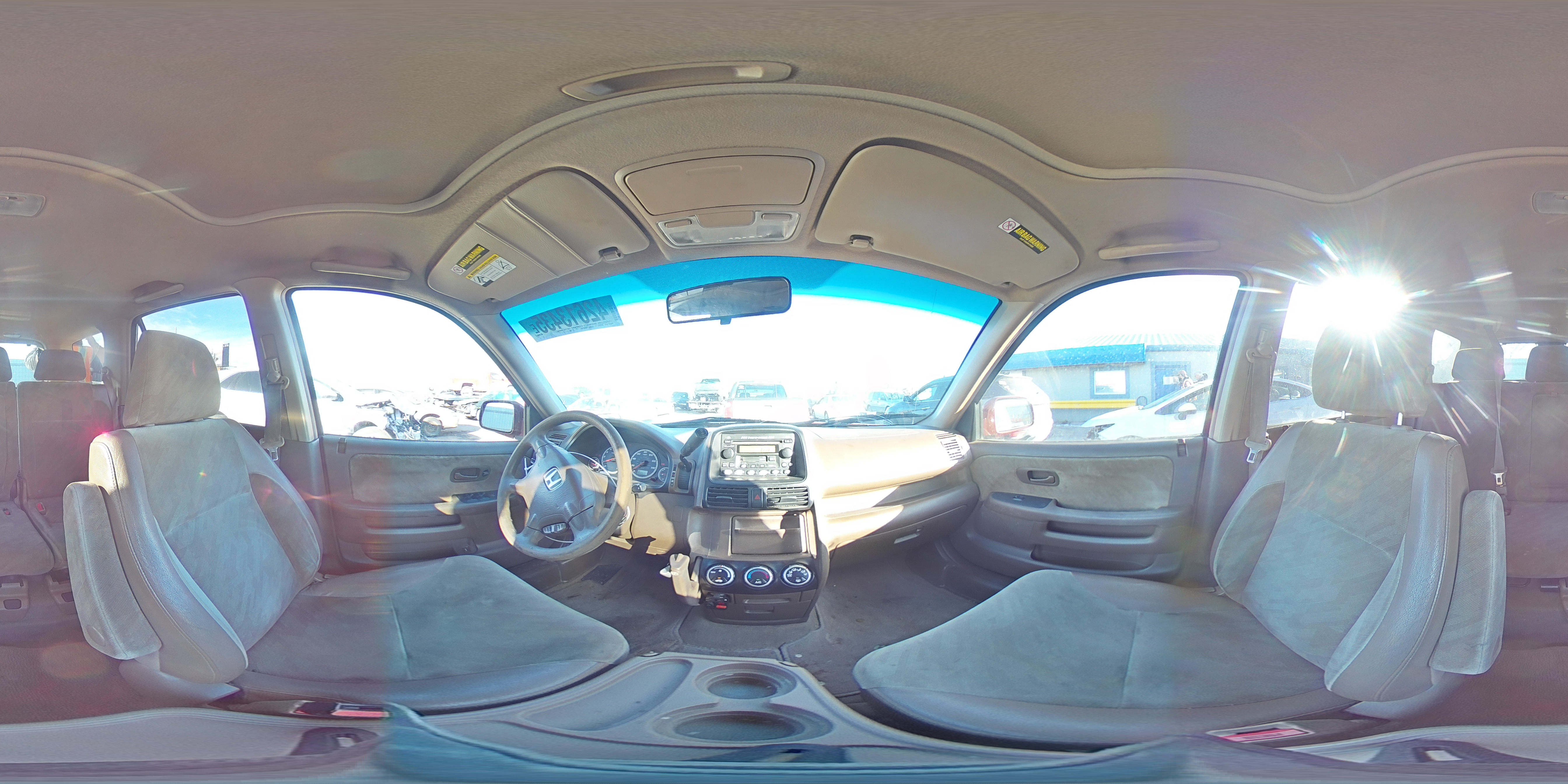 2002 Honda CR-V VIN JHLRD78862C048282 Copart auction photo, front end damage thumbnail 13