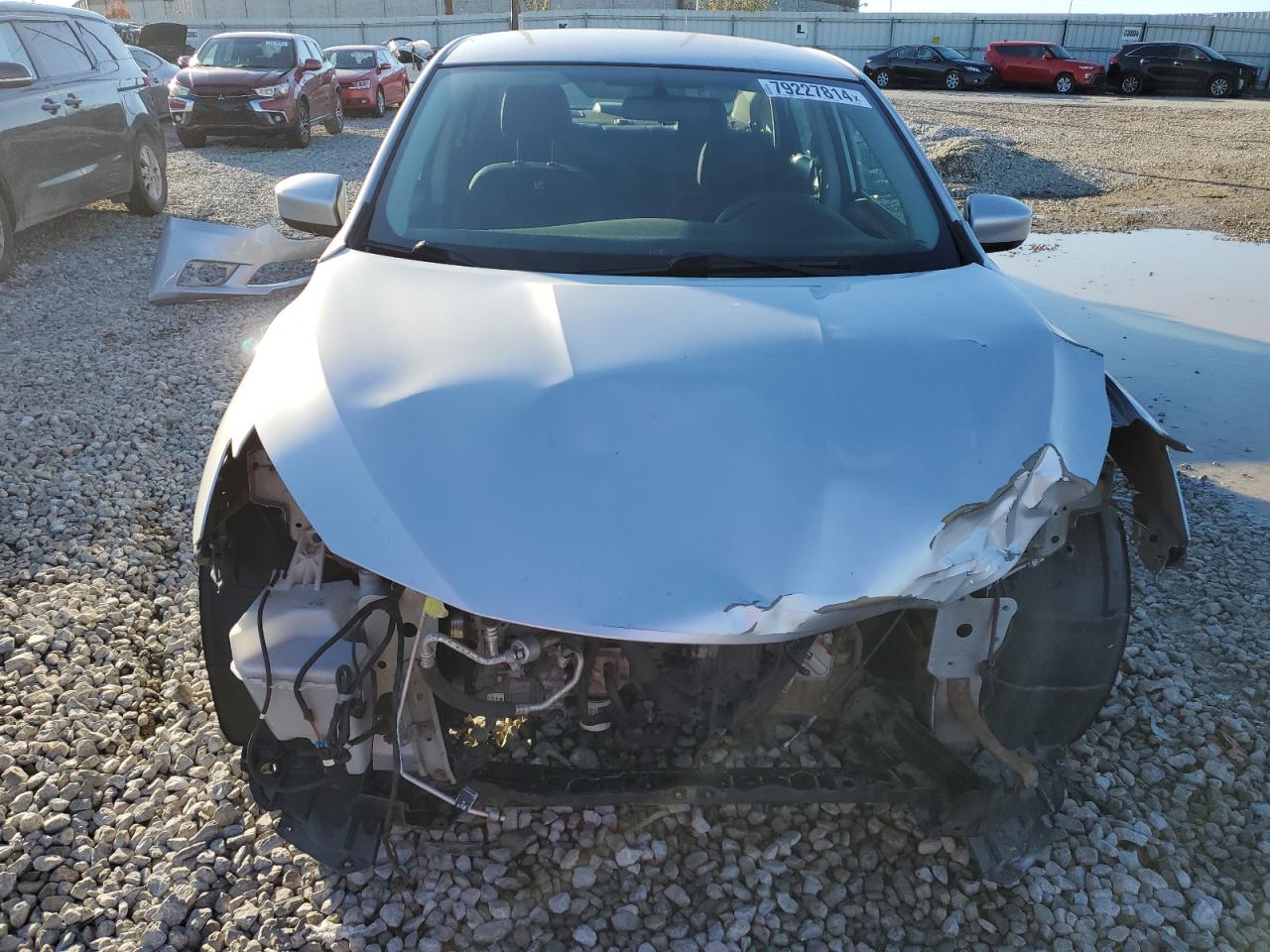 2019 Nissan Sentra VIN 3N1AB7AP8KL609140 Copart auction photo, front end damage thumbnail 5