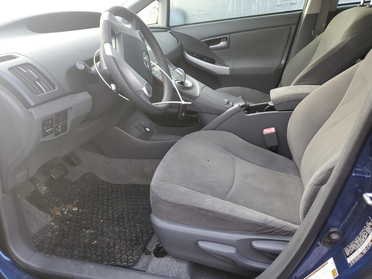 2011 Toyota Prius VIN JTDKN3DU5B1402974 Copart auction photo, mechanical damage thumbnail 7