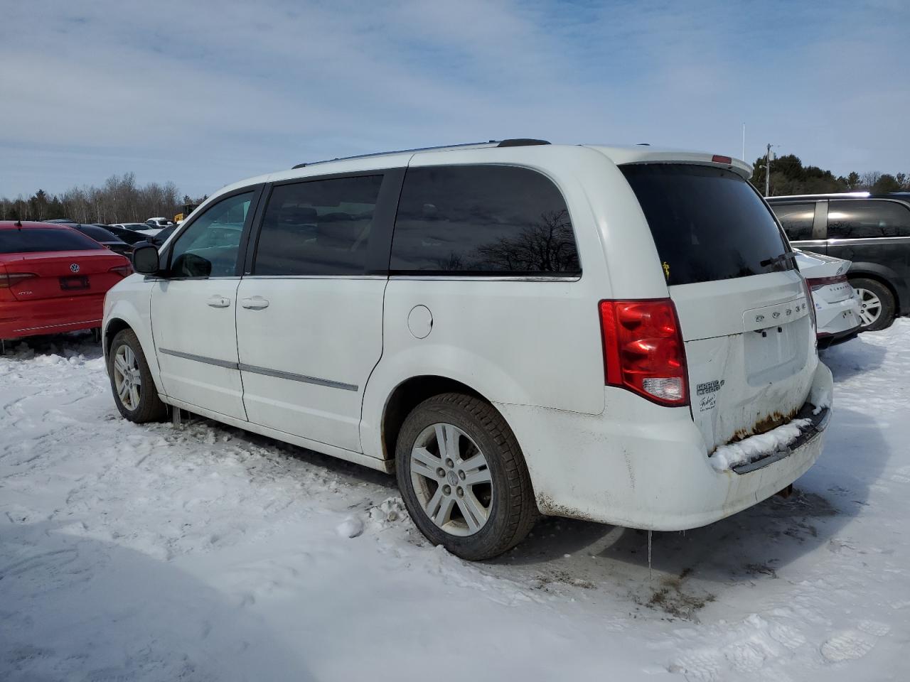 2014 Dodge Caravan VIN 2C4RDGDG8ER280579 Copart auction photo, rear end damage thumbnail 2