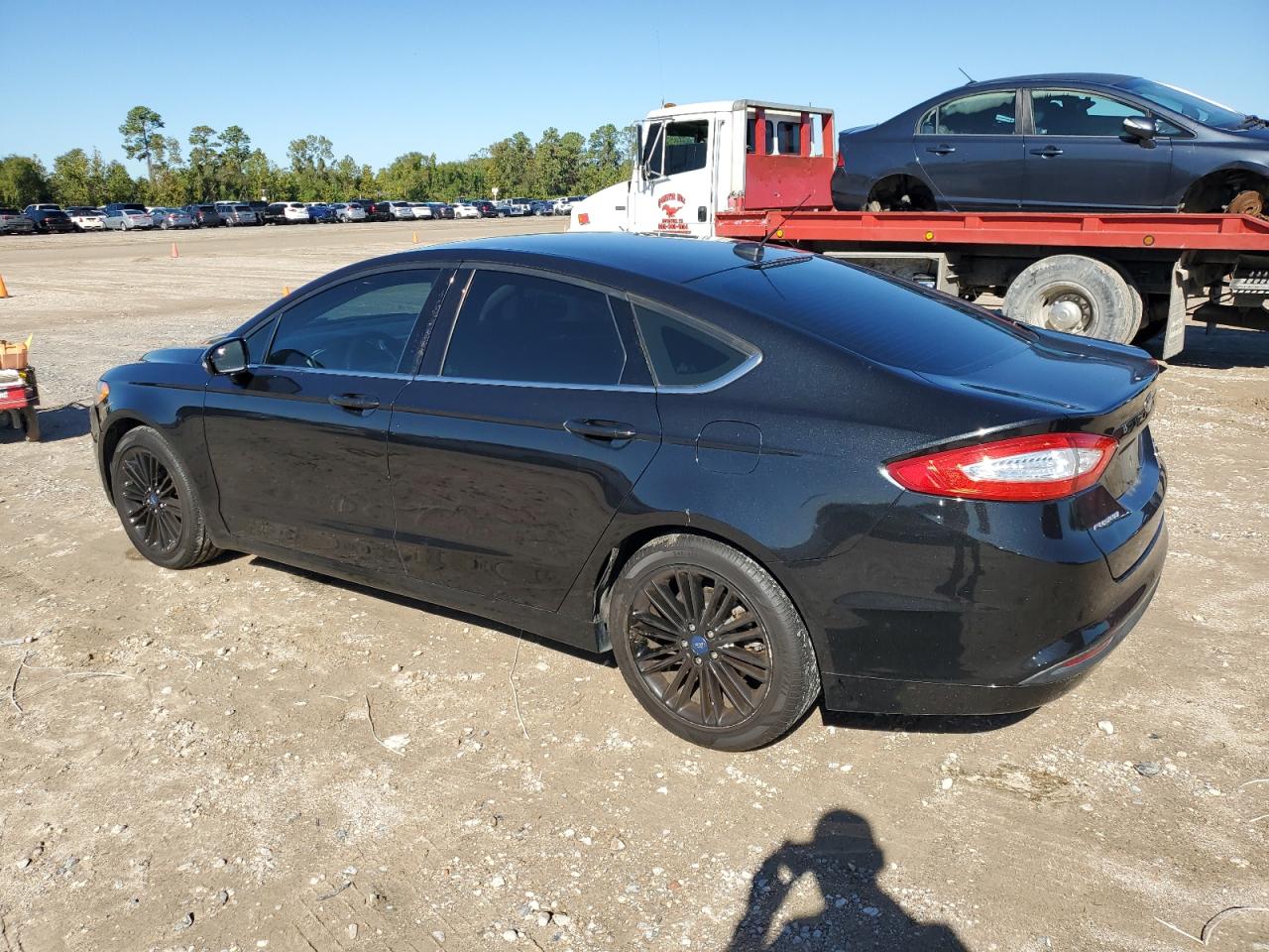 2014 Ford Fusion VIN 3FA6P0HD7ER128441 Copart auction photo, side / minor dent/scratches damage thumbnail 2