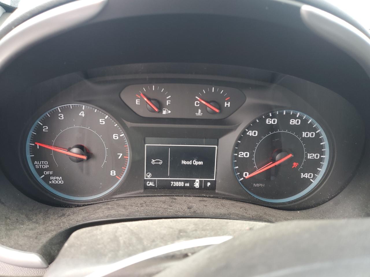 2018 Chevrolet Malibu VIN 1G1ZB5ST0JF106820 Copart auction photo, front end / side damage thumbnail 9