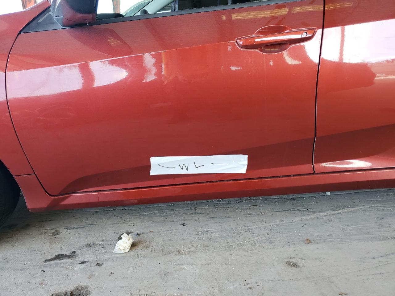 2019 Honda Civic VIN 2HGFC2F66KH524231 Copart auction photo, water/flood damage thumbnail 12