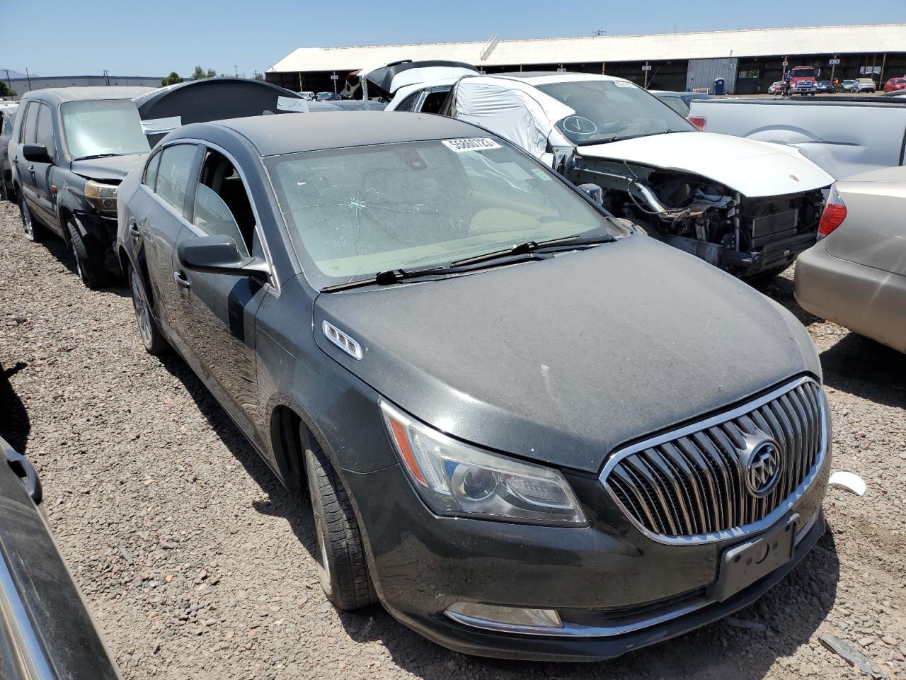 2015 Buick LaCrosse VIN 1G4GA5GR5FF290637 Copart auction photo, rear end / front end damage thumbnail 4