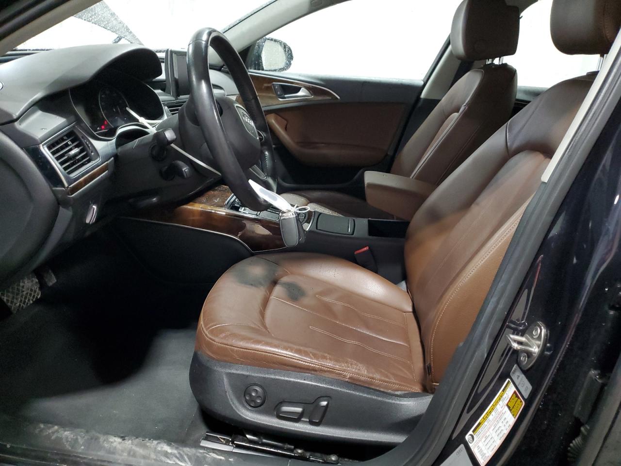 2014 Audi A6 VIN WAUGFAFC7EN122849 Copart auction photo, front end damage thumbnail 7