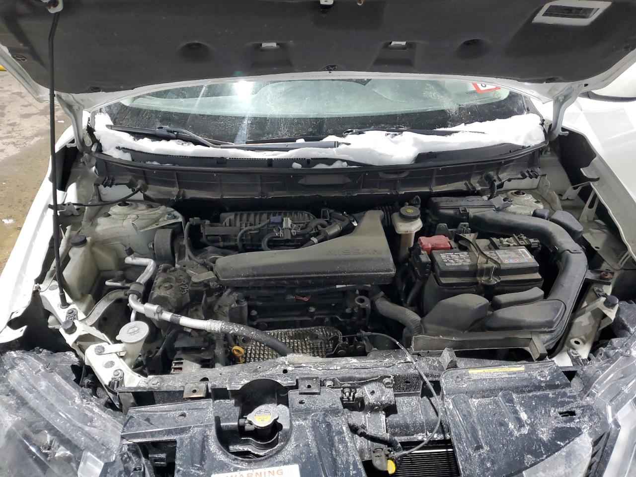 2019 Nissan Rogue VIN 5N1AT2MV3KC833821 Copart auction photo, front end / rear end damage thumbnail 12