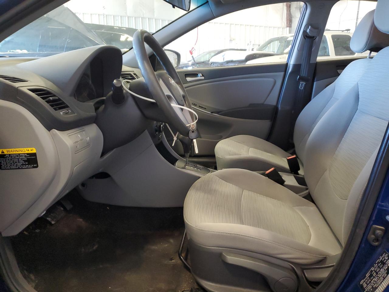 2016 Hyundai Accent VIN KMHCT4AE0GU966000 Copart auction photo, front end damage thumbnail 7