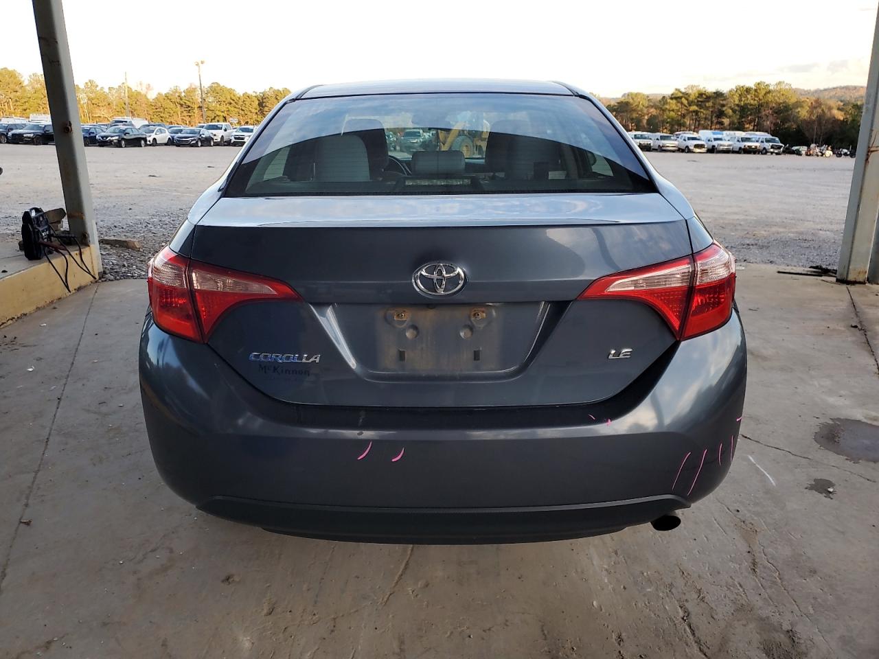 2017 Toyota Corolla VIN 2T1BURHE6HC818707 Copart auction photo, front end damage thumbnail 6