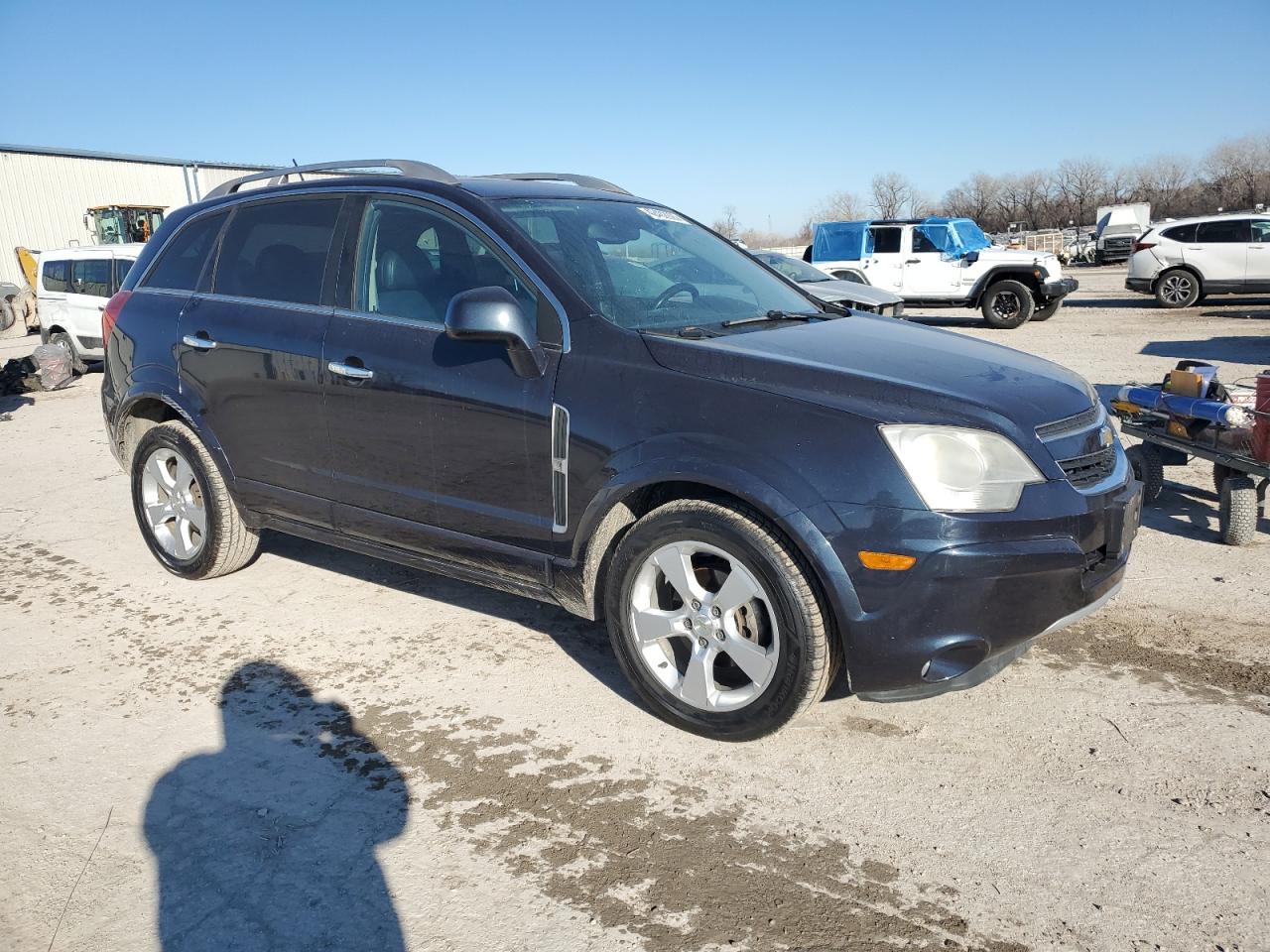 2014 Chevrolet Captiva VIN 3GNAL4EK3ES543587 Copart auction photo, side / minor dent/scratches damage thumbnail 4