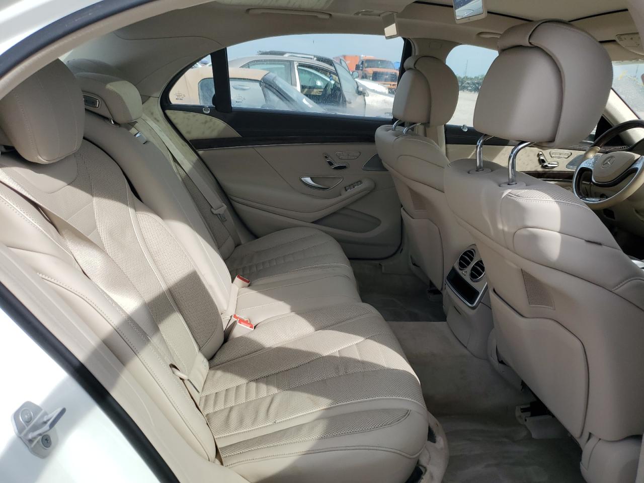 2016 Mercedes-Benz S-klasse VIN WDDUG8FB7GA234778 Copart auction photo, water/flood damage thumbnail 10