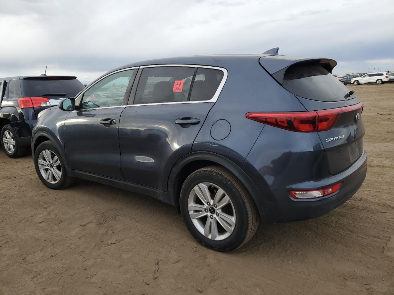 2017 KIA Sportage VIN KNDPMCAC6H7277297 Copart auction photo, vandalism / side damage thumbnail 2
