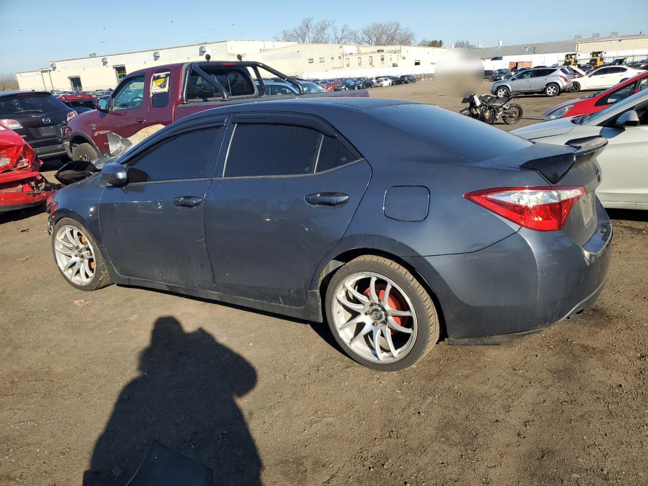 2016 Toyota Corolla VIN 5YFBURHE3GP526771 Copart auction photo, burn - engine / burn - interior damage thumbnail 2