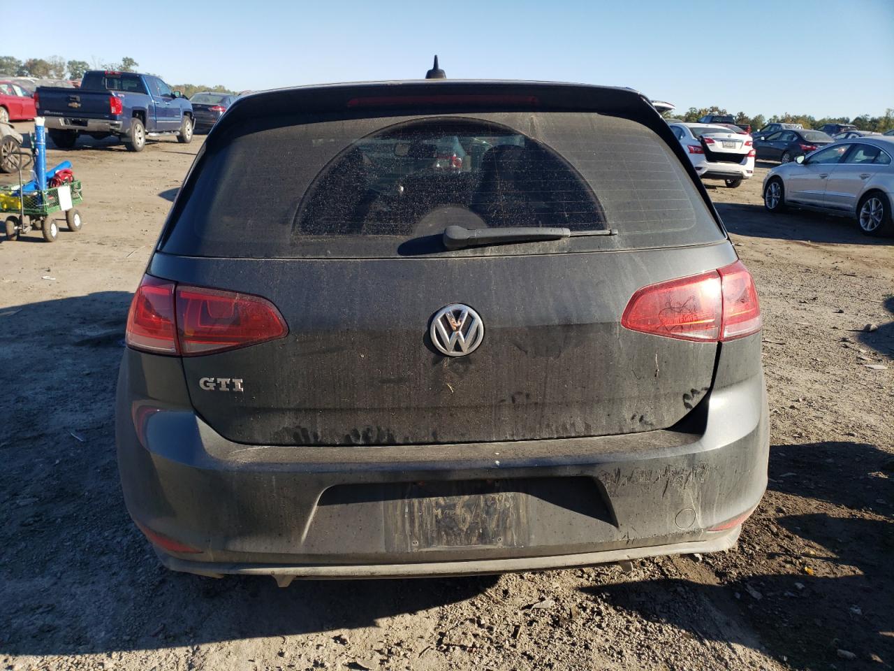 2016 Volkswagen GTI VIN 3VW4T7AU5GM026469 Copart auction photo, front end / frame damage damage thumbnail 6