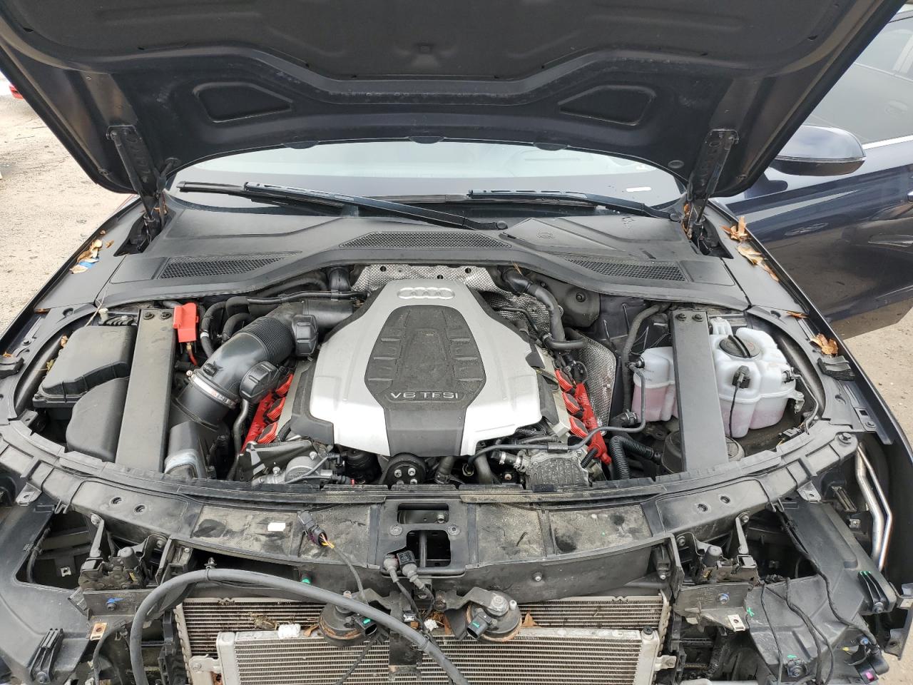 2017 Audi A8 VIN WAU44AFD4HN010791 Copart auction photo, front end damage thumbnail 11