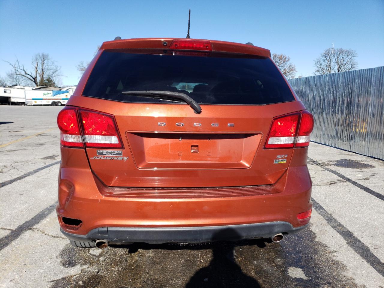 2014 Dodge Journey VIN 3C4PDCBG8ET210726 Copart auction photo, front end damage thumbnail 6