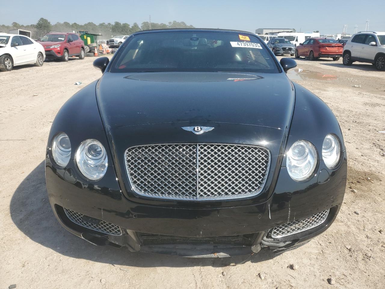 2007 Bentley Continental VIN SCBDR33W57C049313 Copart auction photo, water/flood / front end damage thumbnail 5