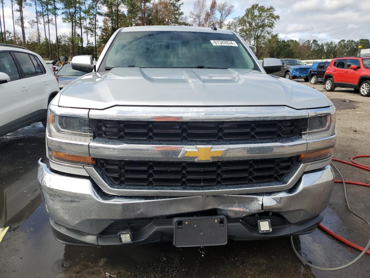 2016 Chevrolet Silverado VIN 3GCPCREC3GG127909 Copart auction photo, rear end / front end damage thumbnail 5
