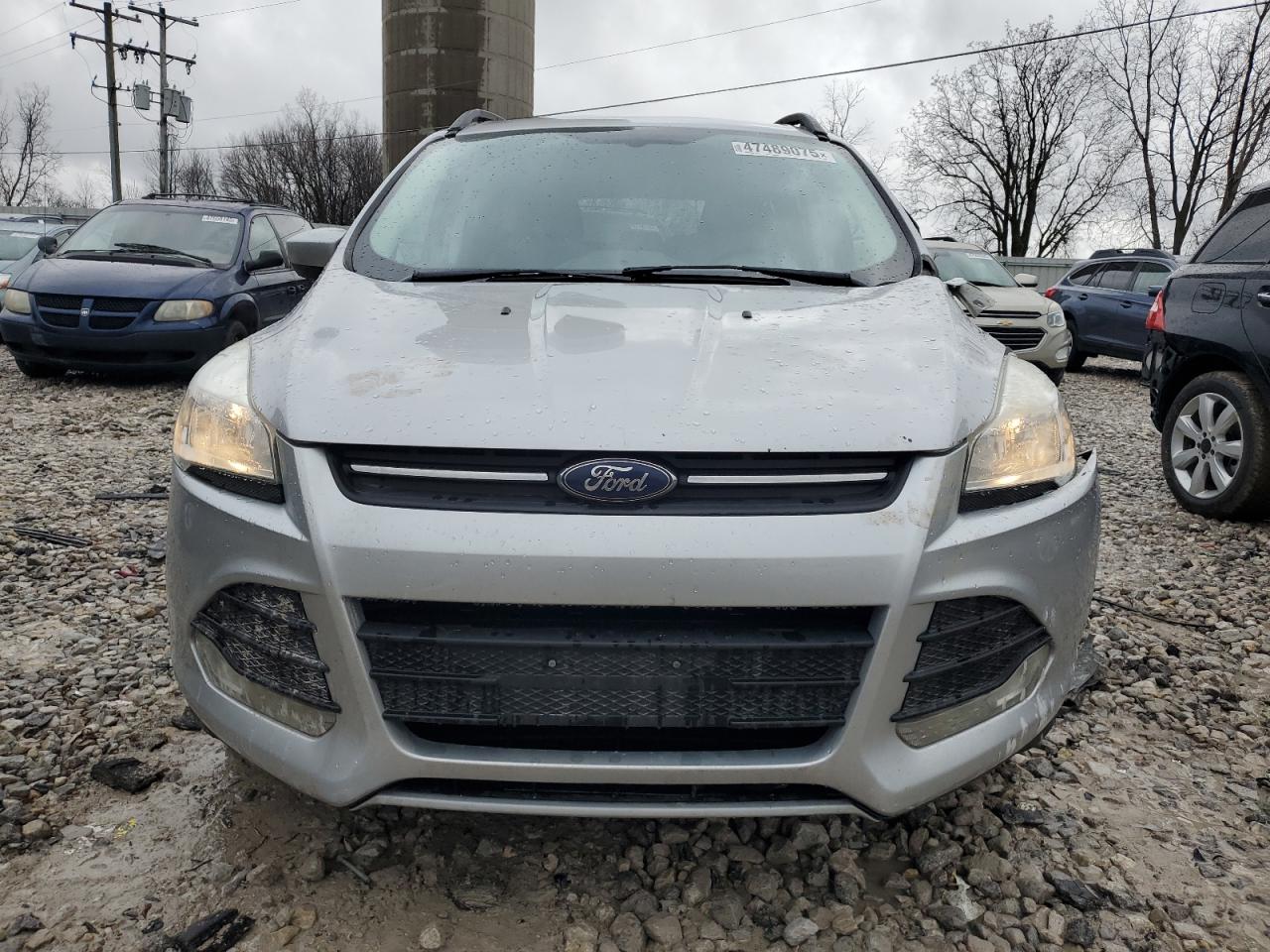2015 Ford Escape VIN 1FMCU9GX4FUB09549 Copart auction photo, side / front end damage thumbnail 5