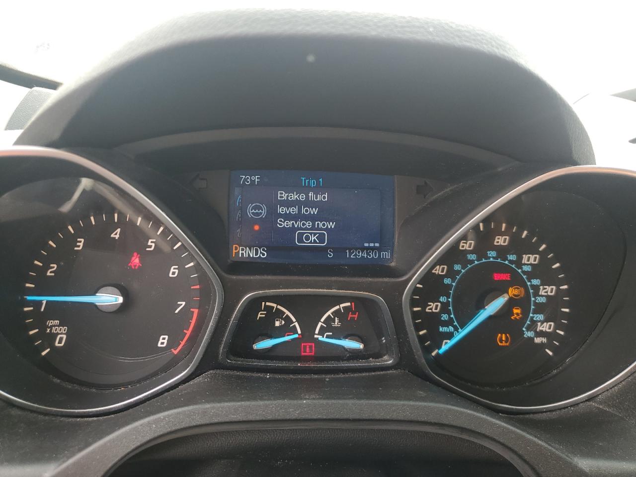 2015 Ford Escape VIN 1FMCU0F77FUA16747 Copart auction photo, side / rear end damage thumbnail 9