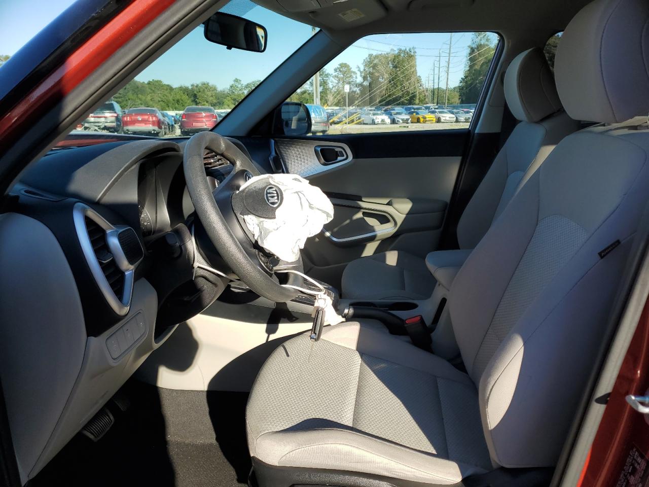 2021 KIA Soul VIN KNDJ23AU7M7775250 Copart auction photo, front end damage thumbnail 7