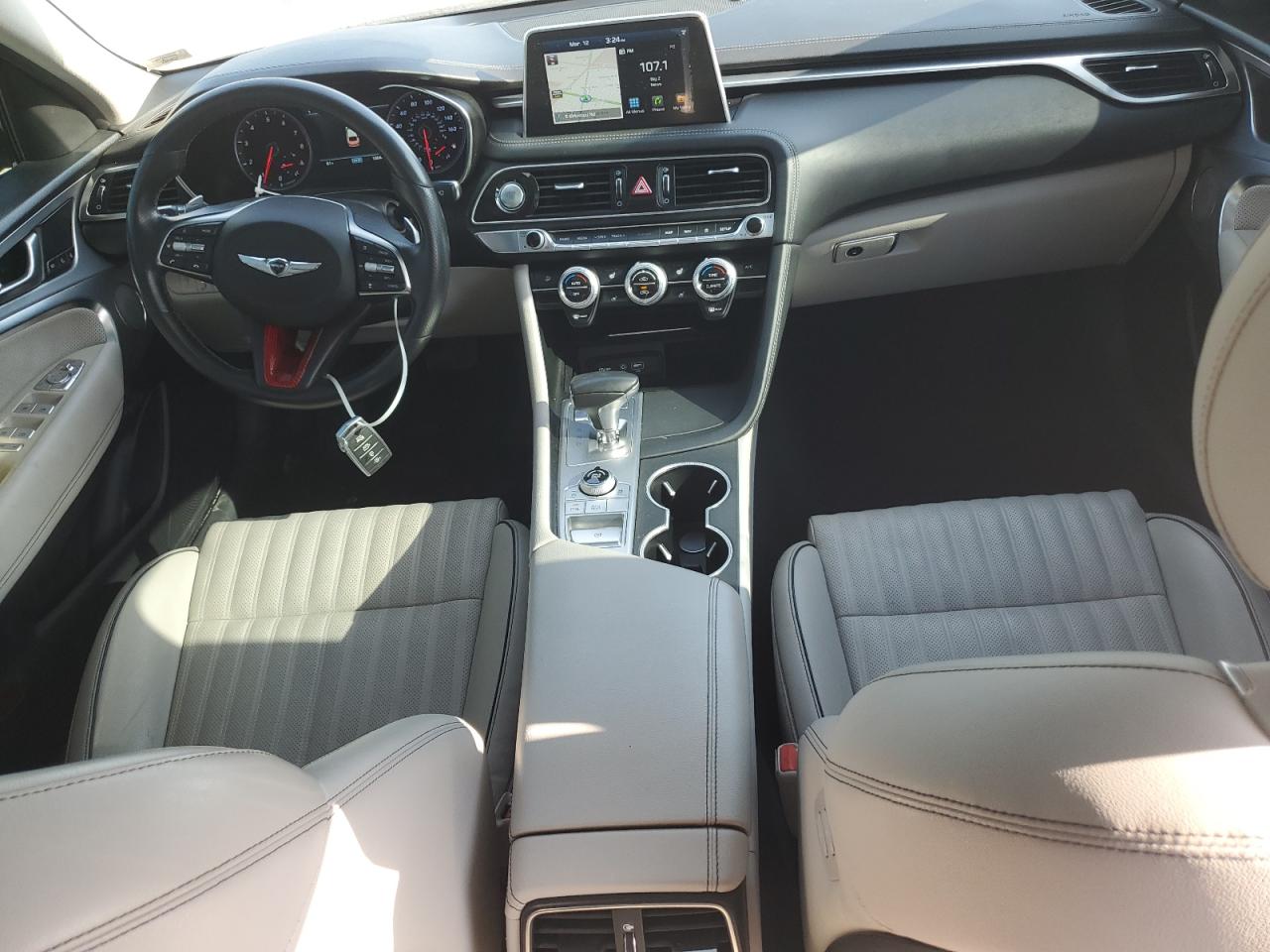 2019 Genesis G70 VIN KMTG34LA5KU030769 Copart auction photo, rear end damage thumbnail 8