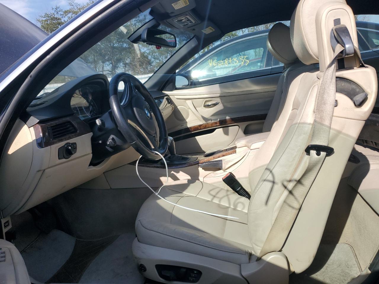2007 BMW 3er VIN WBAWL13537PX14668 Copart auction photo, water/flood damage thumbnail 7