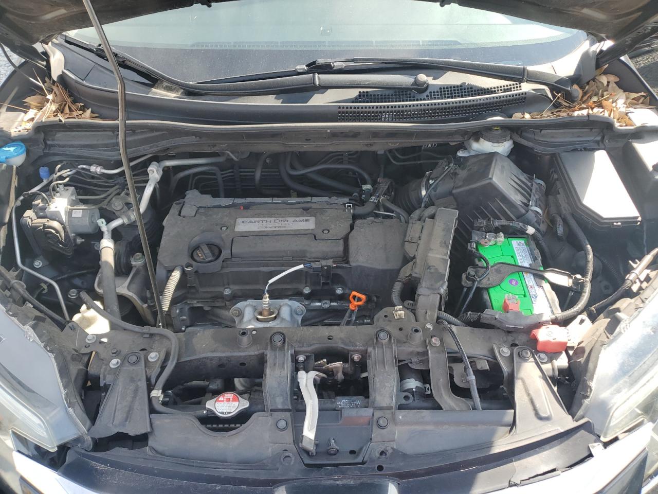 2015 Honda CR-V VIN 2HKRM4H73FH691024 Copart auction photo, rear end / front end damage thumbnail 12