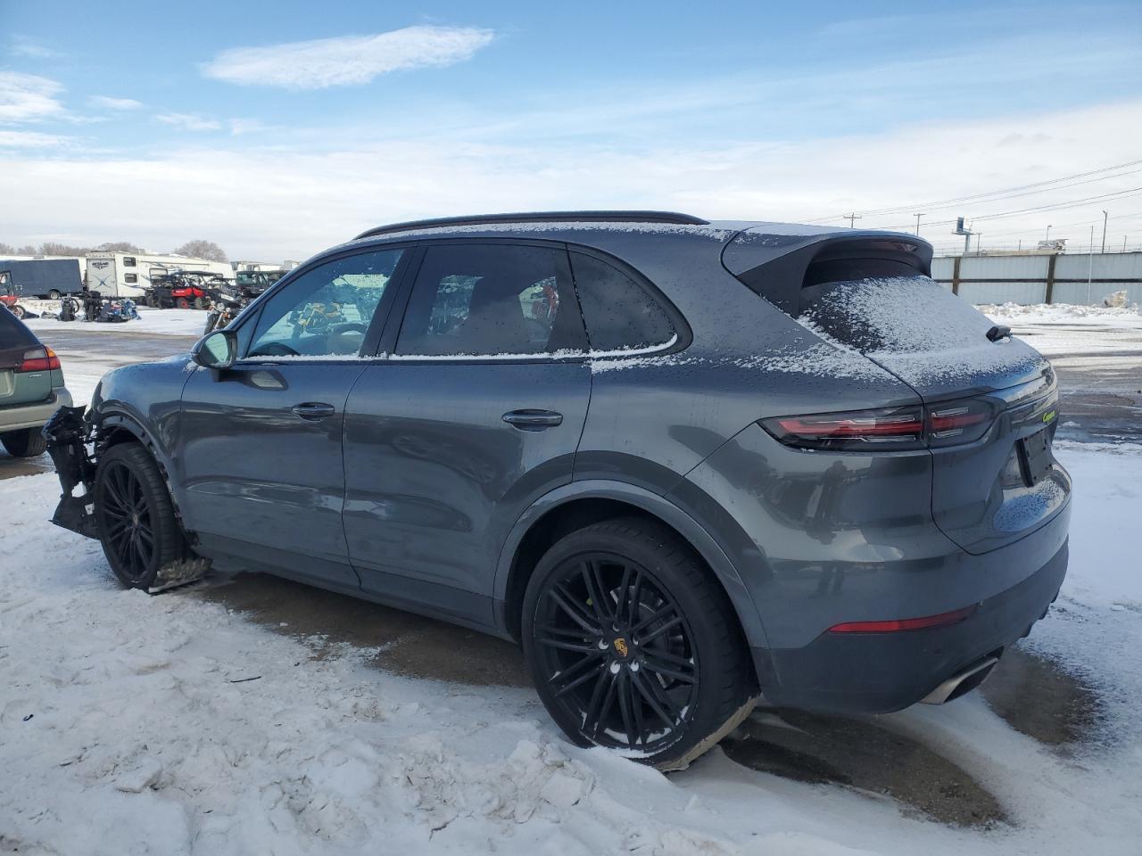 2019 Porsche Cayenne VIN WP1AA2AY5KDA09238 Copart auction photo, front end damage thumbnail 2