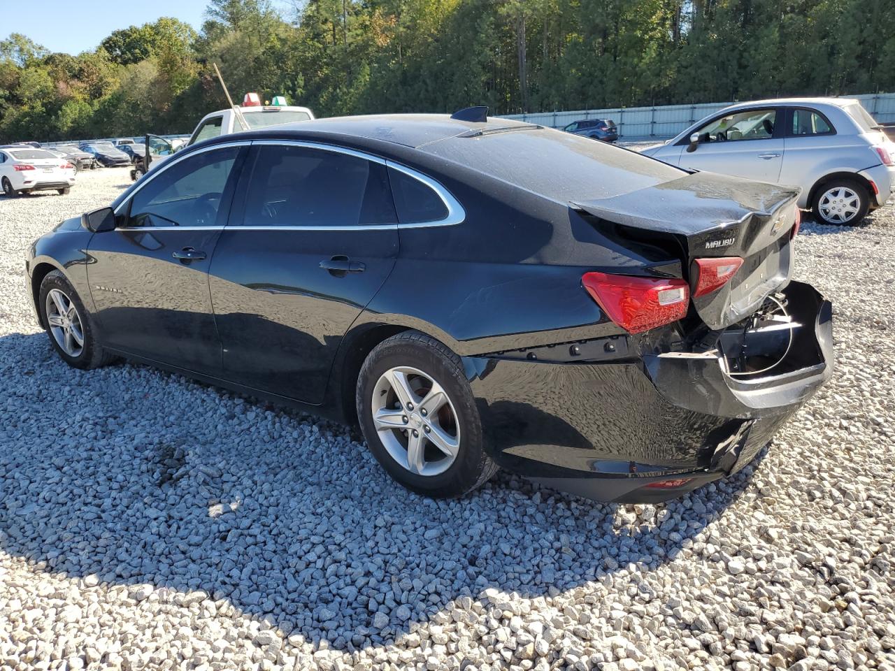 2019 Chevrolet Malibu VIN 1G1ZB5ST6KF185346 Copart auction photo, rear end / front end damage thumbnail 2