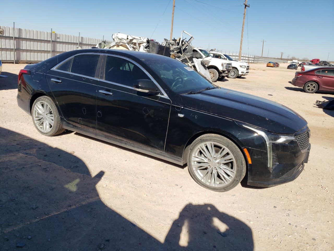 2021 Cadillac CT4 VIN 1G6DB5RK3M0124611 Copart auction photo, hail damage thumbnail 4