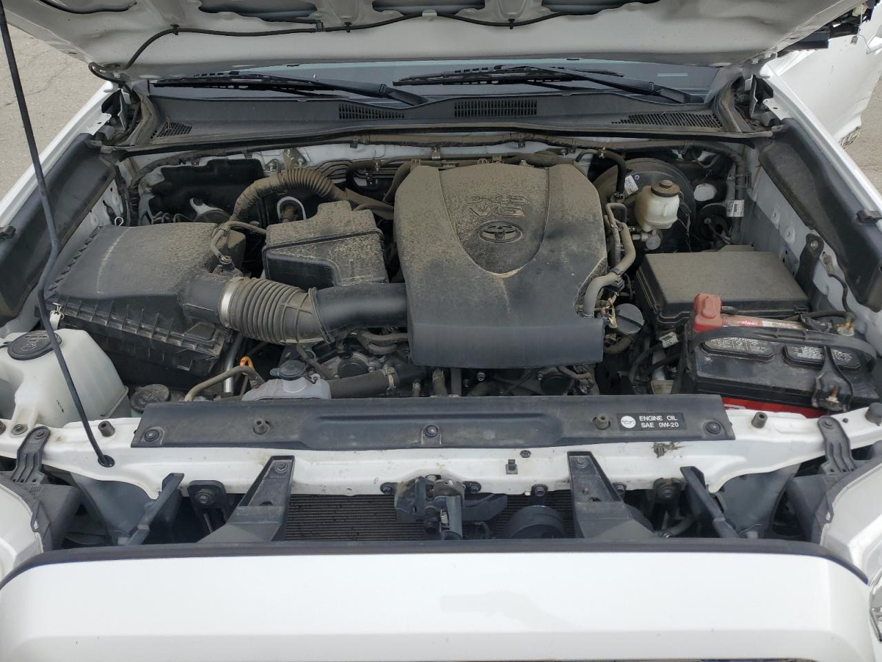 2019 Toyota Tacoma VIN 3TMAZ5CN6KM090124 Copart auction photo, side / undercarriage damage thumbnail 11