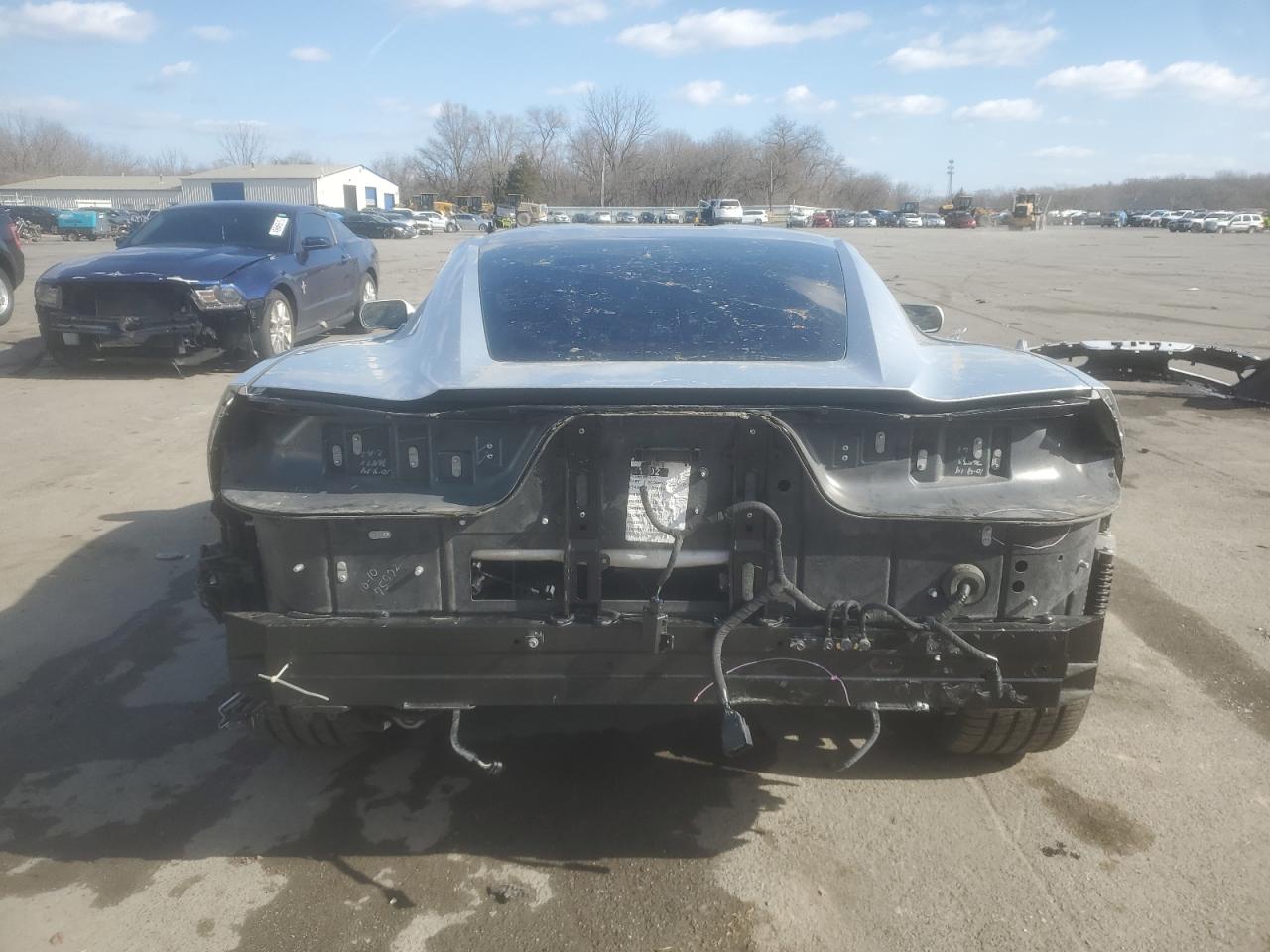 2015 Chevrolet Corvette VIN 1G1YK2D70F5108350 Copart auction photo, rear end damage thumbnail 6