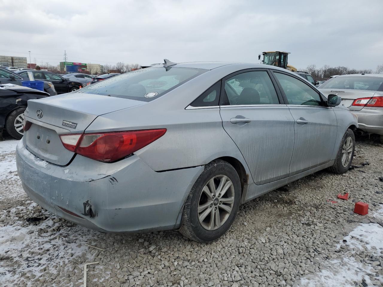 2011 Hyundai Sonata VIN 5NPEB4AC1BH190199 Copart auction photo, front end damage thumbnail 3