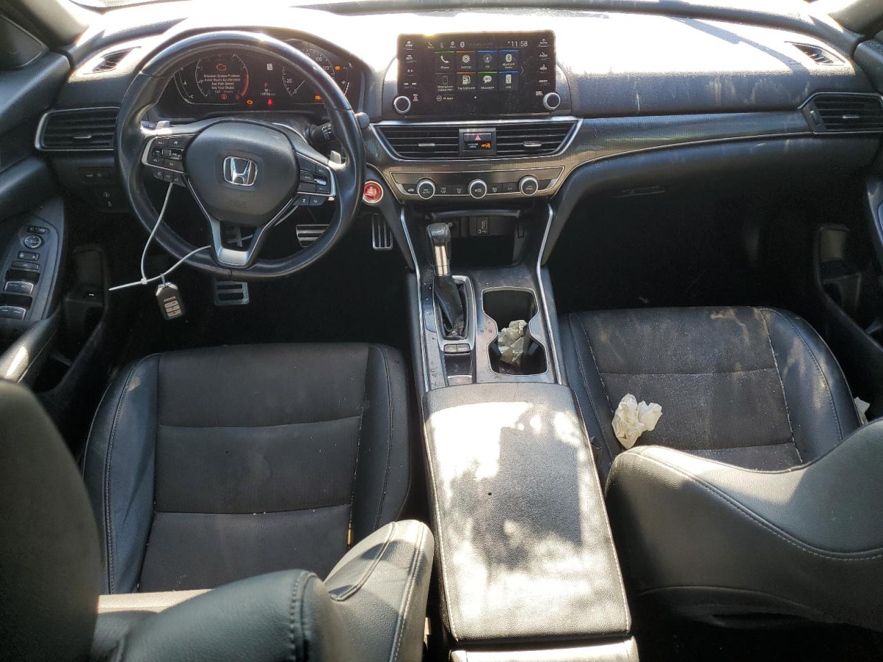2020 Honda Accord VIN 1HGCV1F35LA024865 Copart auction photo, all over damage thumbnail 8