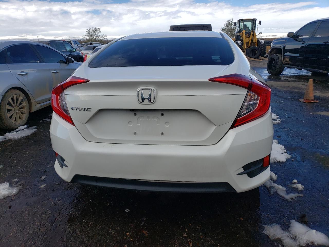 2016 Honda Civic VIN 19XFC2F7XGE093600 Copart auction photo, front end damage thumbnail 6