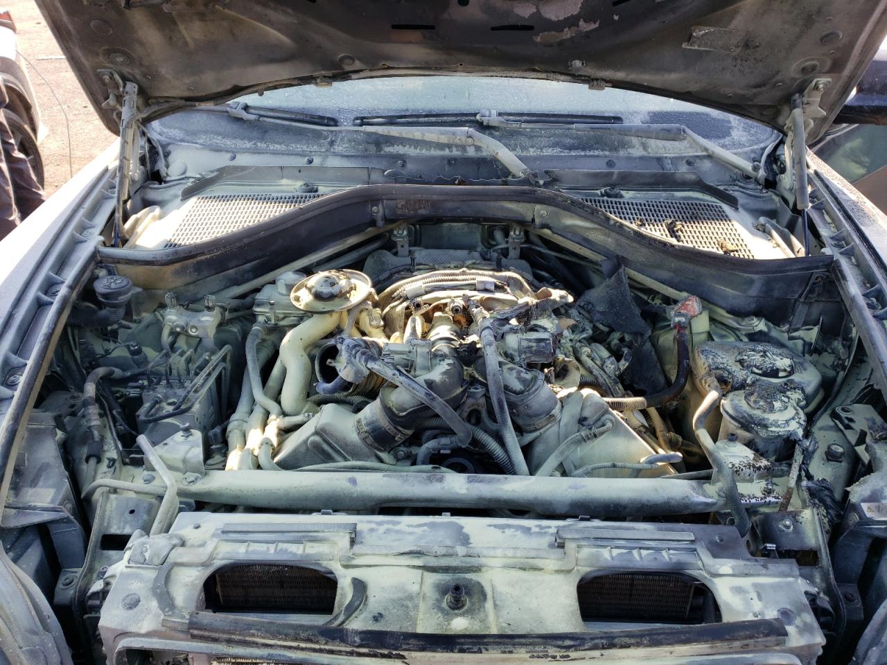 2011 BMW X5 VIN 5YMGY0C54BLK26730 Copart auction photo, burn damage thumbnail 11