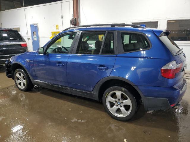 2008 BMW X3 VIN WBXPC93428WJ02985 Copart auction photo, front end / rear end damage thumbnail 2