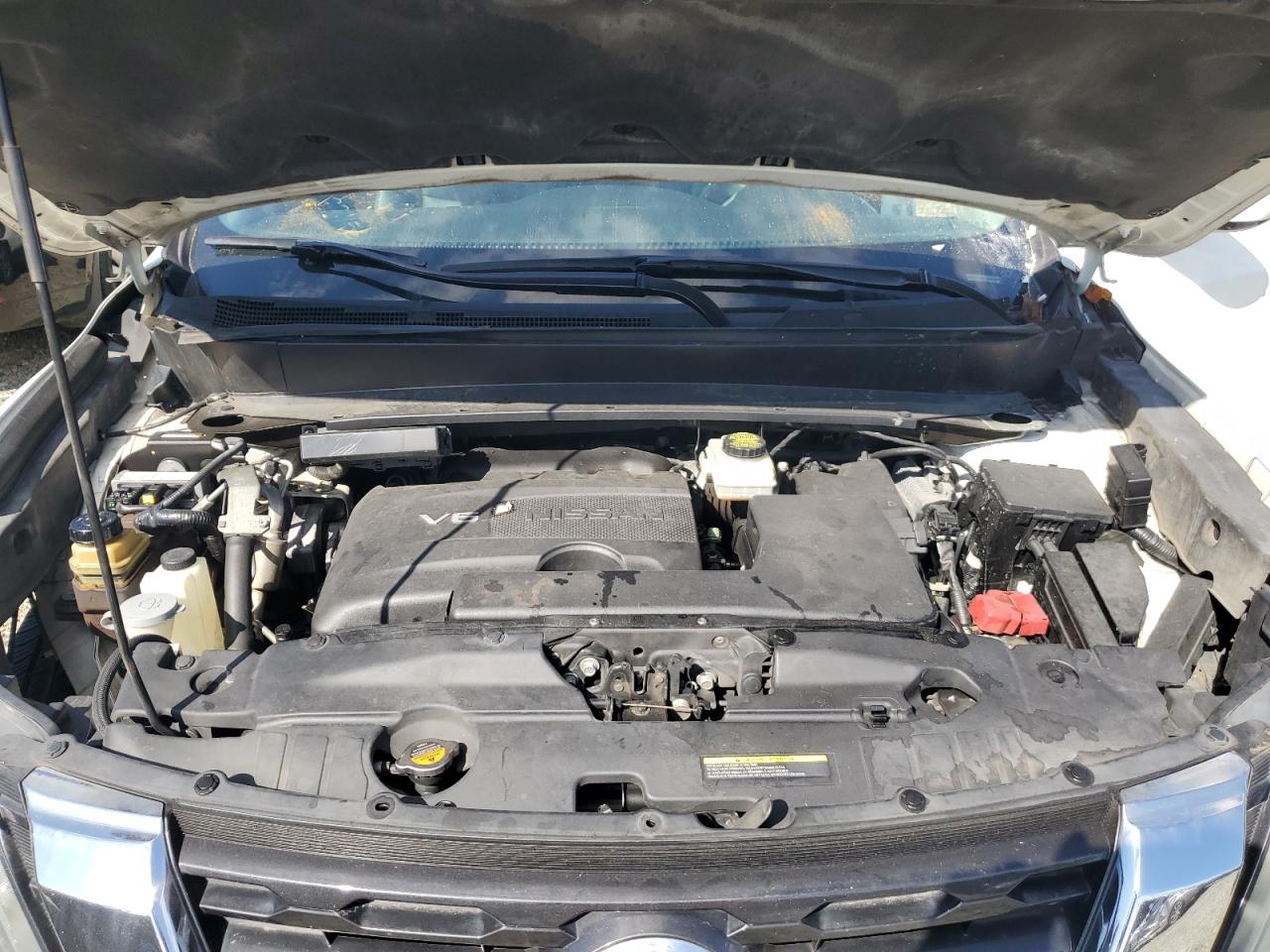 2017 Nissan Pathfinder VIN 5N1DR2MN4HC645894 Copart auction photo, front end damage thumbnail 12