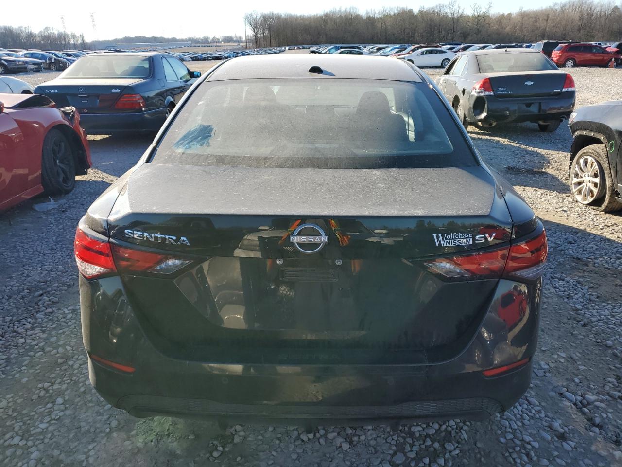 2024 Nissan Sentra VIN 3N1AB8CV9RY295352 Copart auction photo, front end damage thumbnail 6