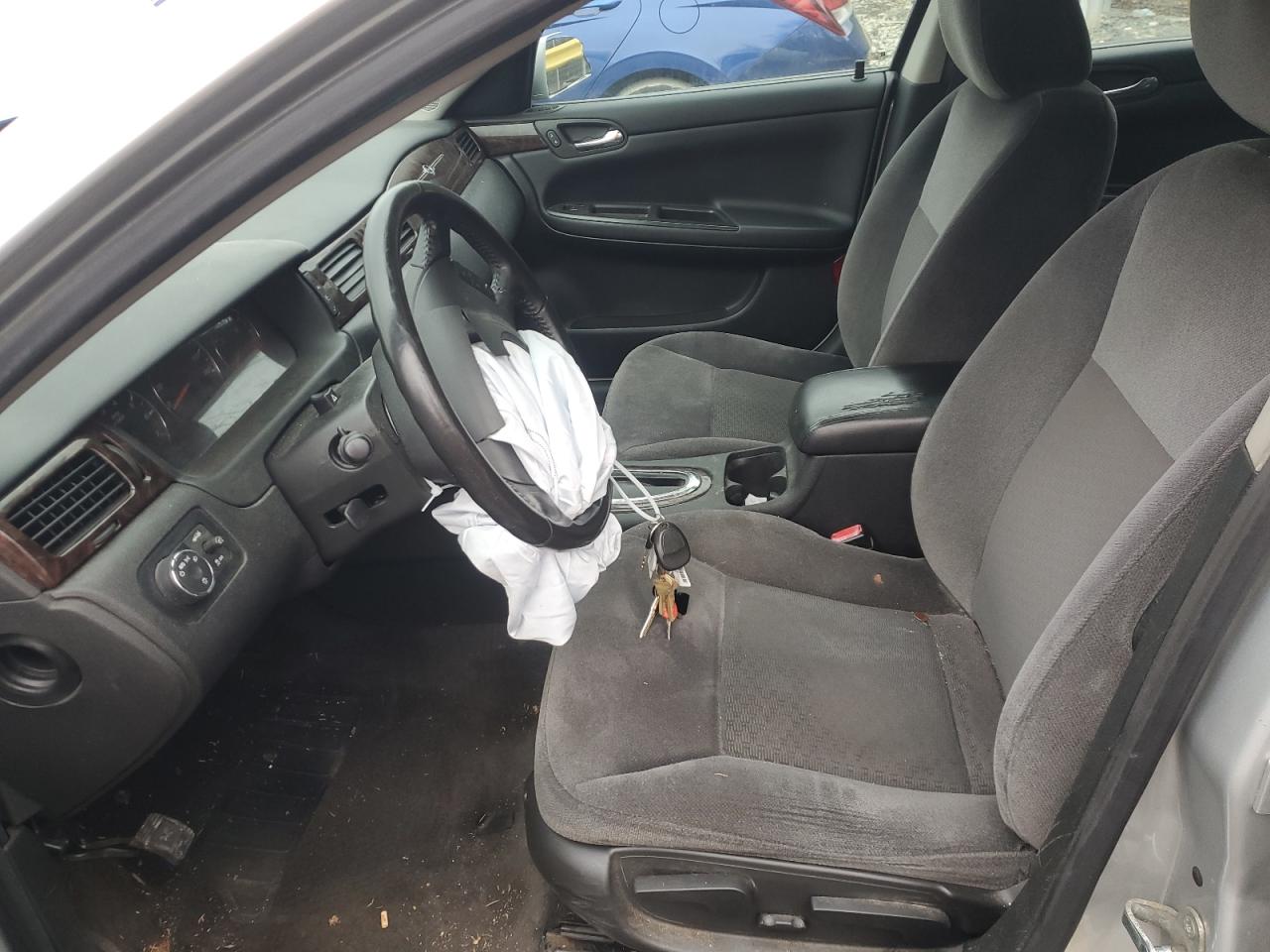 2014 Chevrolet Impala VIN 2G1WB5E38E1177128 Copart auction photo, front end / side damage thumbnail 7