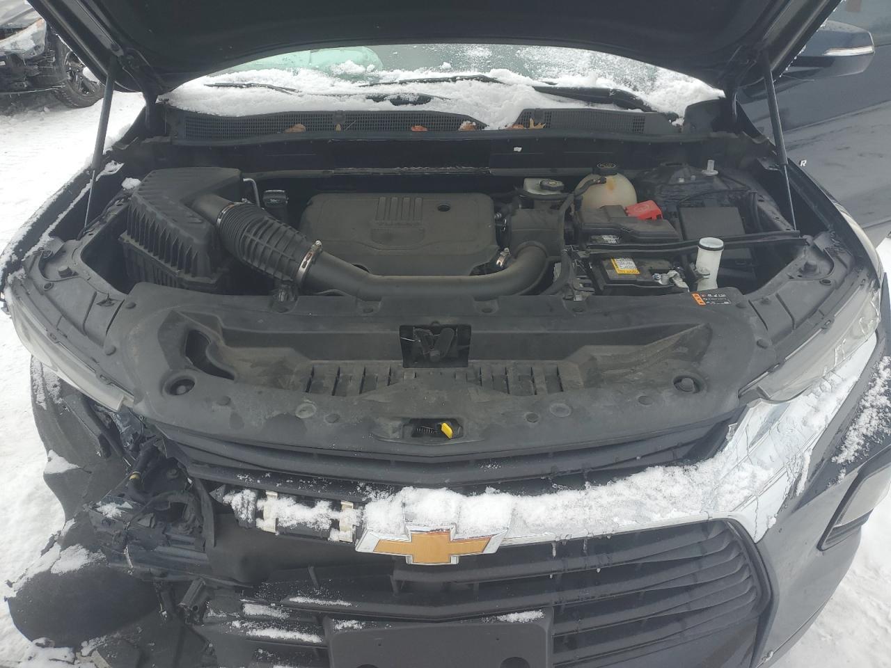 2021 Chevrolet Blazer VIN 3GNKBHR4XMS549458 Copart auction photo, front end / undercarriage damage thumbnail 13