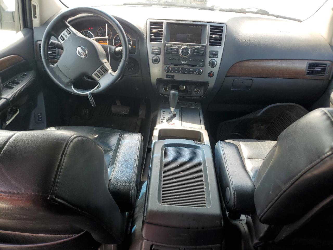 2008 Nissan Armada VIN 5N1BA08D98N608591 Copart auction photo, front end damage thumbnail 8