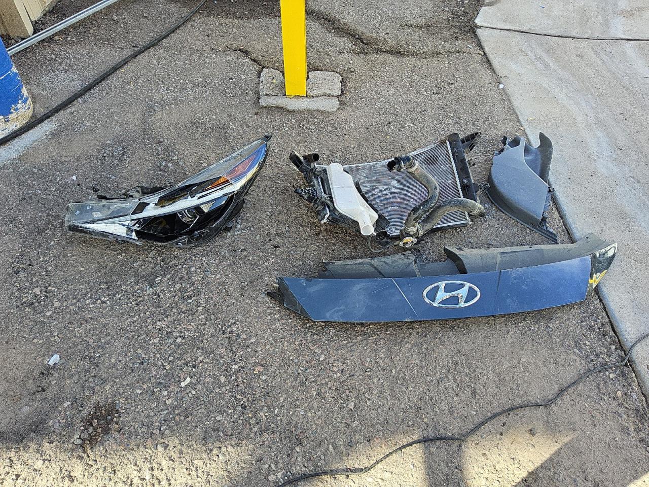 2023 Hyundai Elantra VIN KMHLM4AG9PU599029 Copart auction photo, all over damage thumbnail 23