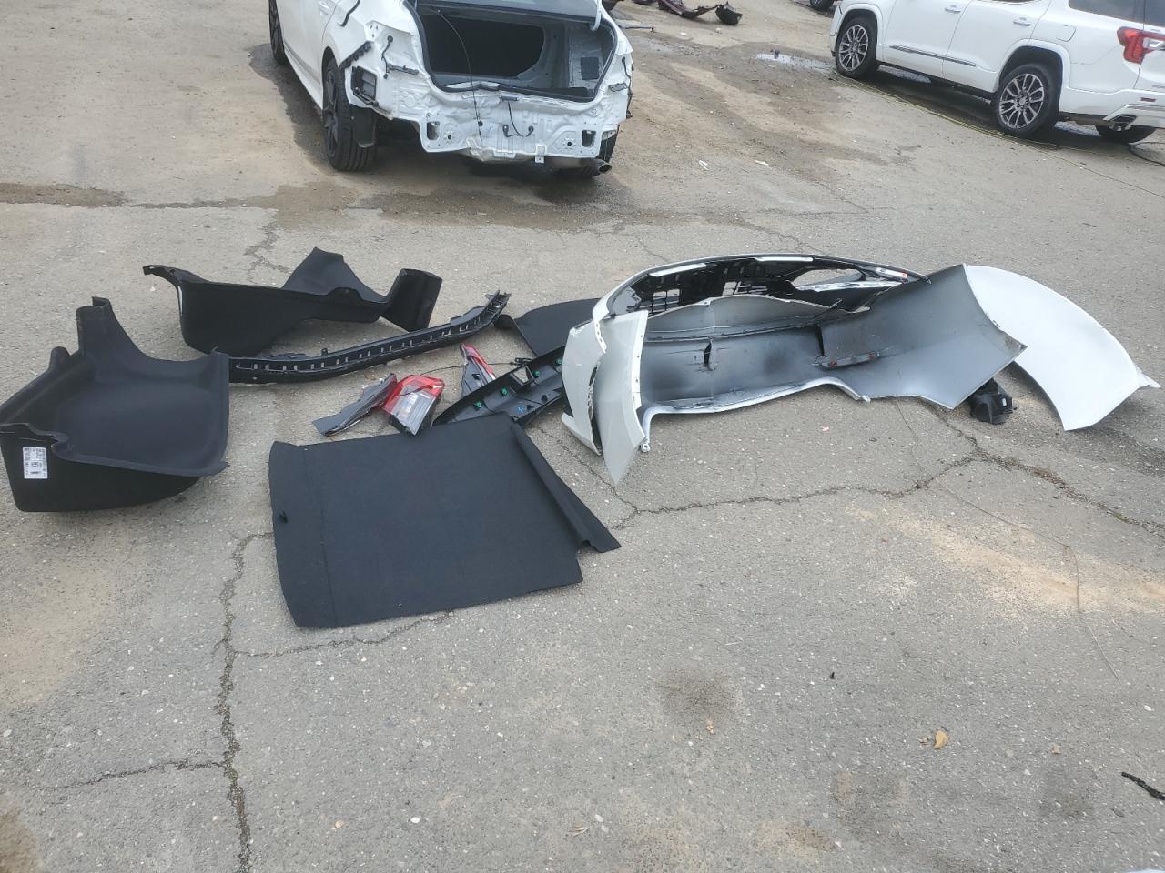 2024 Honda Civic VIN 2HGFE2F58RH575421 Copart auction photo, front end / rear end damage thumbnail 13