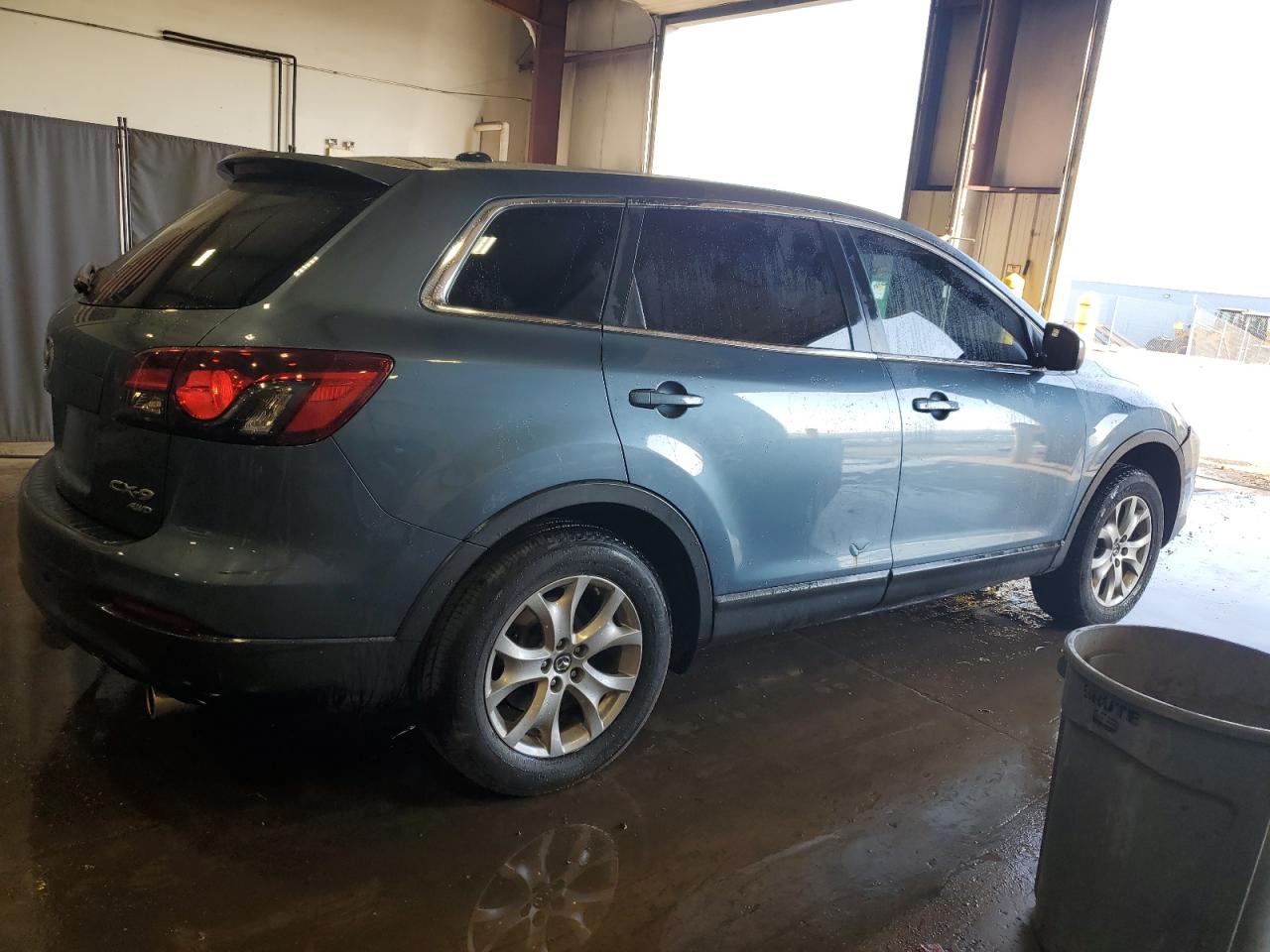 2014 Mazda CX-9 VIN JM3TB3CV0E0434031 Copart auction photo, front end / rear end damage thumbnail 3
